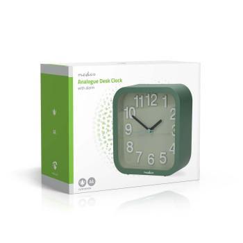 Analoge Tafelklok Snoozefunctie Stil uurwerk Groen - Nedis