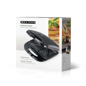 Sandwichmaker 750 W Sandwichplaten Automatische temperatuurregeling - MELISSA