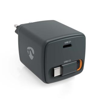 Oplader Met intrekbare kabel 30 W GaN PD3.0 30W 1.5 / 2.0 / 2.5 - Nedis