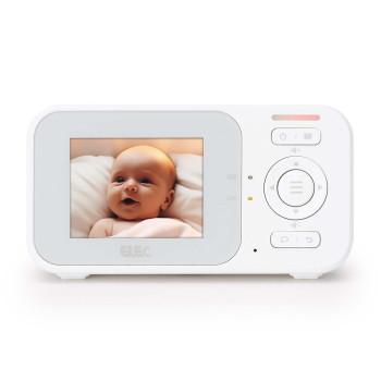Babyfoon met camera met 2,4 inch kleurenscherm, nachtzicht en - ELEC