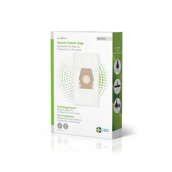 Stofzuigerzak 4 Stuks Synthetisch Meest verkocht voor: Miele CO / - Nedis