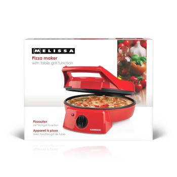 Pizza Maker & Grill 30 cm Regelbare temperatuur 1800 W - MELISSA