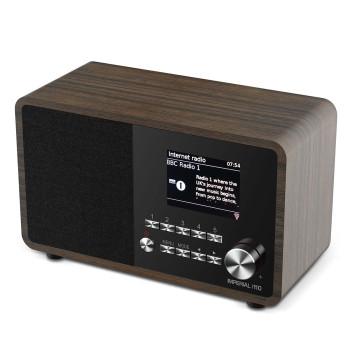 I110 (V2) Wi-Fi internetradio met mediaspeler en Bluetooth® - Wood Look - Imperial