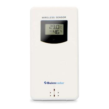 Weerstation met draadloze buitensensor - Buienradar