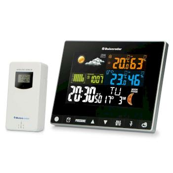 Weerstation met draadloze buitensensor - Buienradar