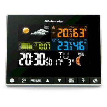 Weerstation met draadloze buitensensor - Buienradar
