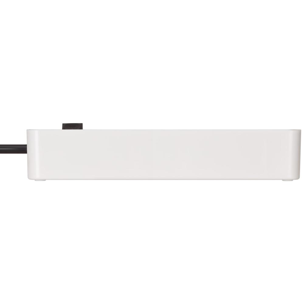 Stekkerdoos Brennenstuhl Premium 6vdig incl 2 USB 3 meter zwart One