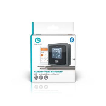 SmartLife Meat Thermometer Bluetooth 2 Probes - Nedis