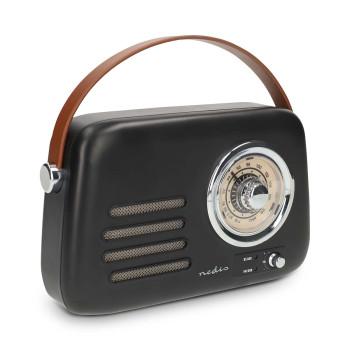 FM-Radio Draagbaar Model Bluetooth® / FM Accu gevoed / USB Gevoed - Nedis