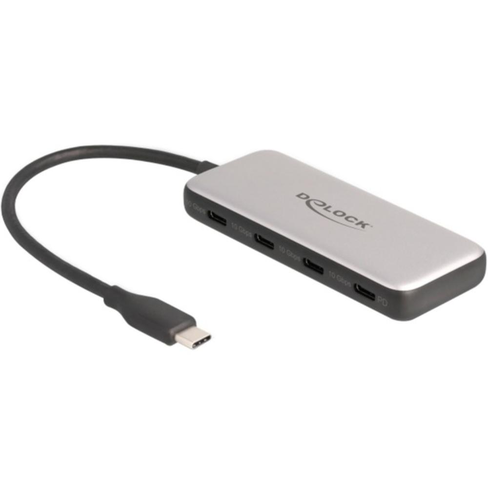 USB C hub - 4 poorten - Delock