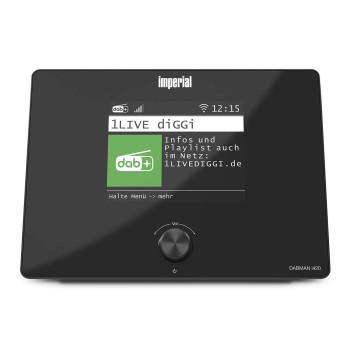 Compacte hybride radio (internet, DAB+, FM-hifituner) met Bluetooth®. - Imperial