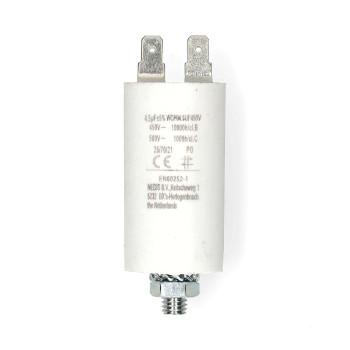 Capacitor CBB60 4.5UF 450Vac Faston 10 pcs - Nedis