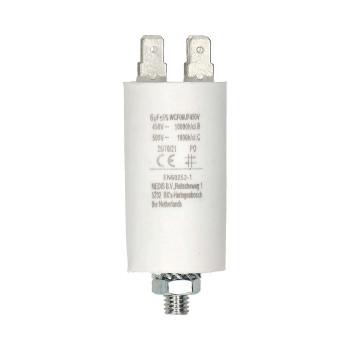 Capacitor CBB60 6UF 450Vac Faston 10 pcs - Nedis