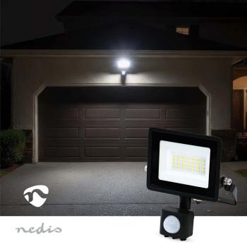 LED schijnwerper 4000 K Nominale lichtstroom: 1620 lm IP44 220 - Nedis