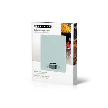 Digitale keukenweegschaal Gehard glas LCD-scherm Max. 5kg - MELISSA