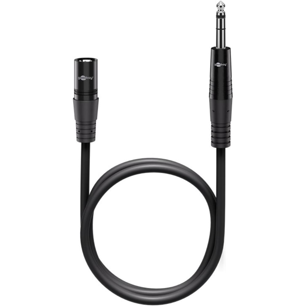XLR - Jack kabel - Gebalanceerd - Goobay