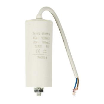 Condensator 20 uF 450 V Draadkabel 10 Stuks - Nedis