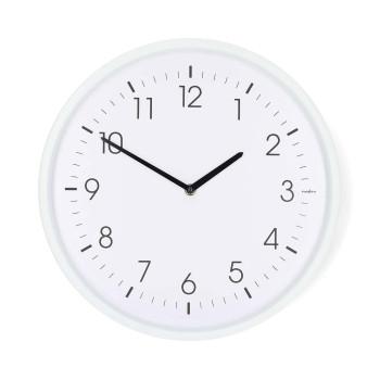 Wandklok Diameter: 360 mm ABS Stille beweging Wit - Nedis