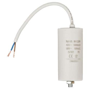 Condensator 30 uF 450 V Draadkabel 10 Stuks - Nedis