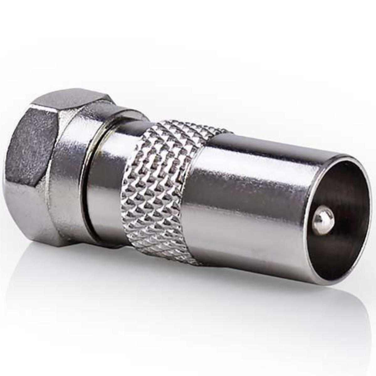 F naar Coax Verloopstekker