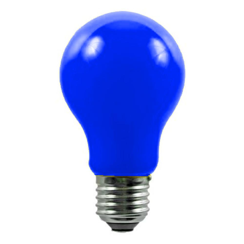E27 Lamp - Gloeilamp 25W Blauw - Lamptype: Gloeilamp Lampvoet: E27 Lamp Vermogen: 25 Watt Voltage: 110-240 Volt Licht Kleur: Blauw Dimbaar: Ja