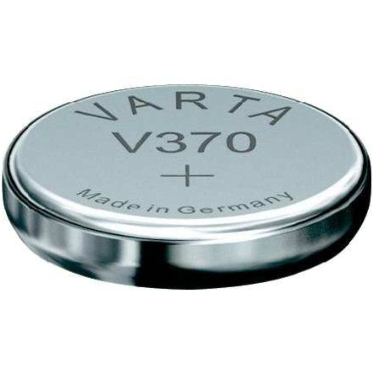 het formulier Dicht schuifelen VARTA horloge batterij - VARTA horloge batterij VARTA type: V370 Voltage:  1.55 Systeem: Silver Capaciteit: 30 mAh IEC code: SR69