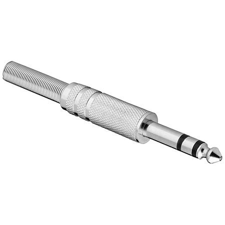 Jack stekker - 6.3 mm jack male - soldeer