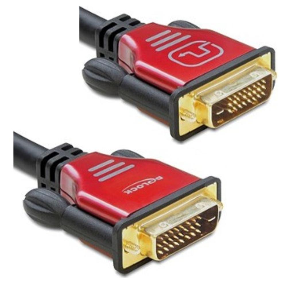 DVI Kabel - DVI-D kabel, Dual Link (24+1 polig), Professioneel, 1.8 ...