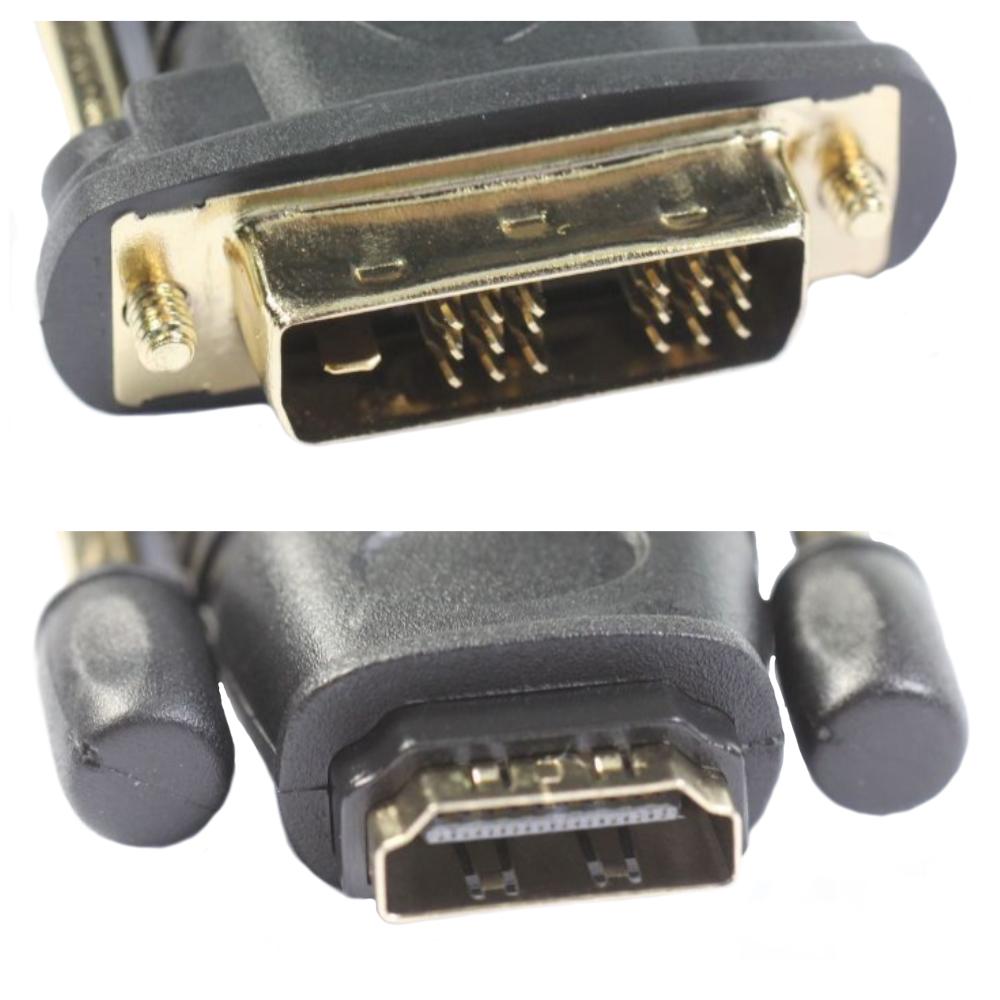HDMI 1.3CONTRA 19P./DVIDSTEKER 18+1 P. ADAPTER DVID steker naar