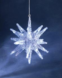 3D Kerstster LED - 3D Kerstster (LED) Aantal Leds: 32 Gebruik: Binnen