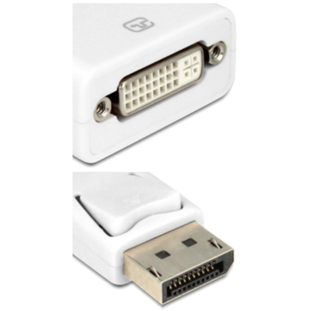 DisplayPort naar DVI Adapter - DisplayPort naar DVI-I Adapter ...