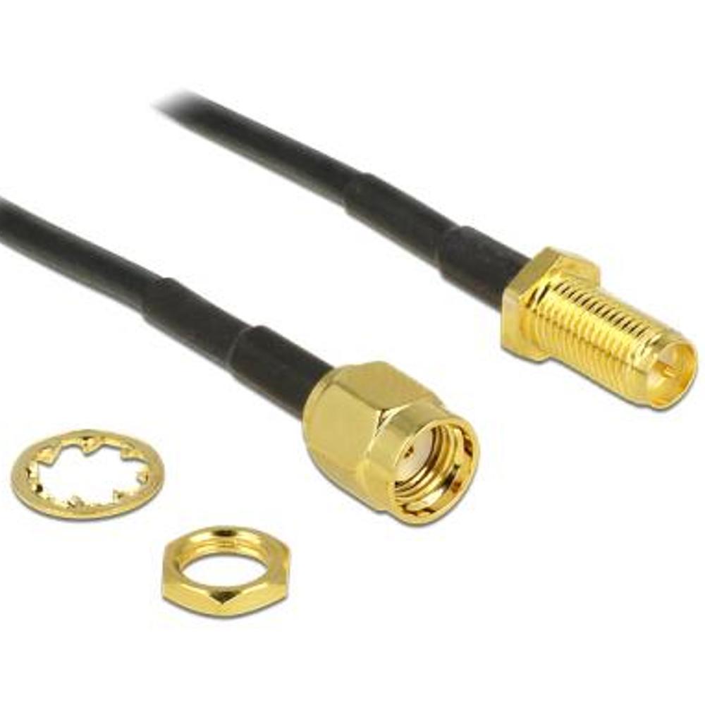 ALFA Network CC NM RSM 3 Antennekabel RP SMA(male) naar N(male) 3 meter