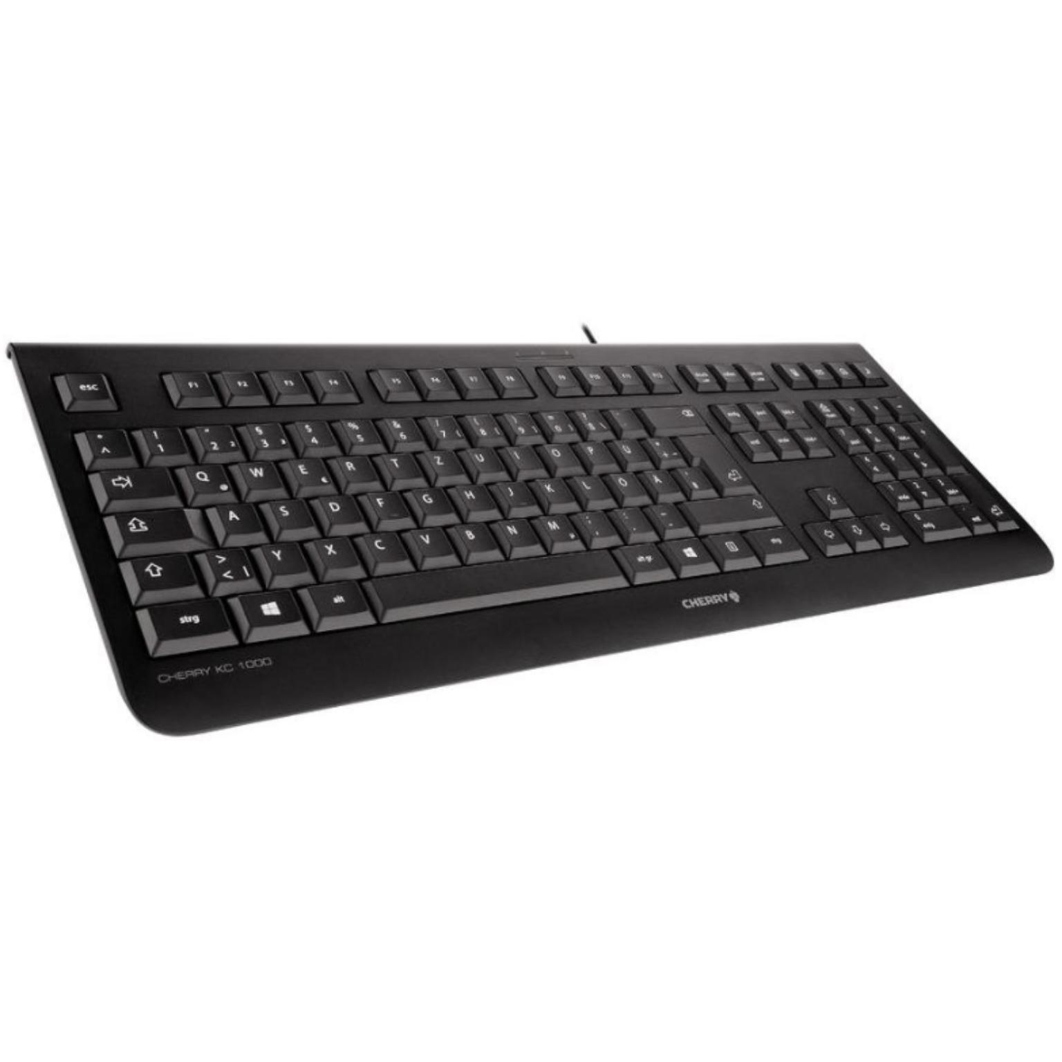 Bedraad toetsenbord - Cherry - Merk: Cherry KC 1000 Indeling: QWERTY