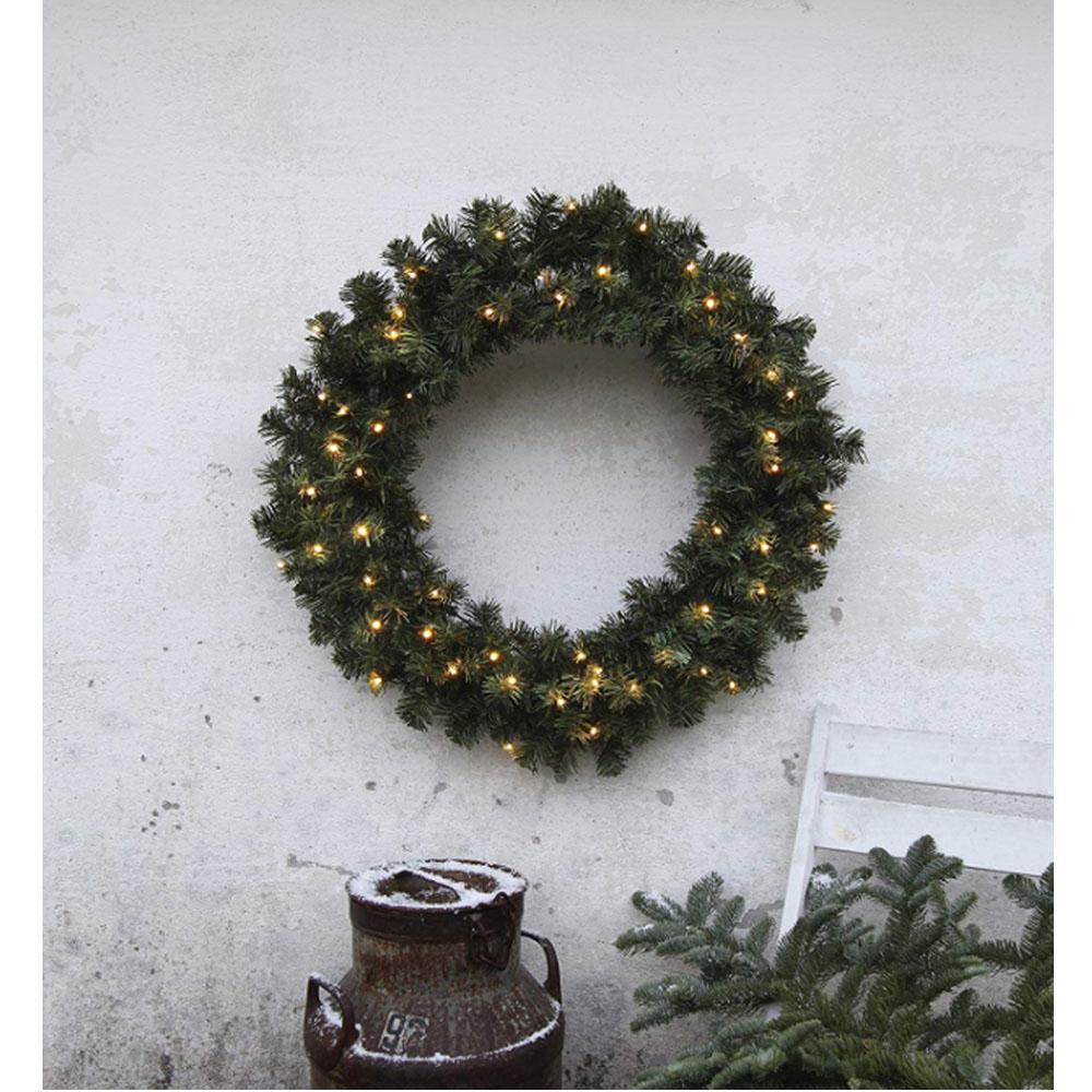 Grote Kerstkrans Met Verlichting. Krans Palmflower White Wash Cm ... Grote Kerstkrans Met Verlichting. Krans Palmflower White Wash Cm ...