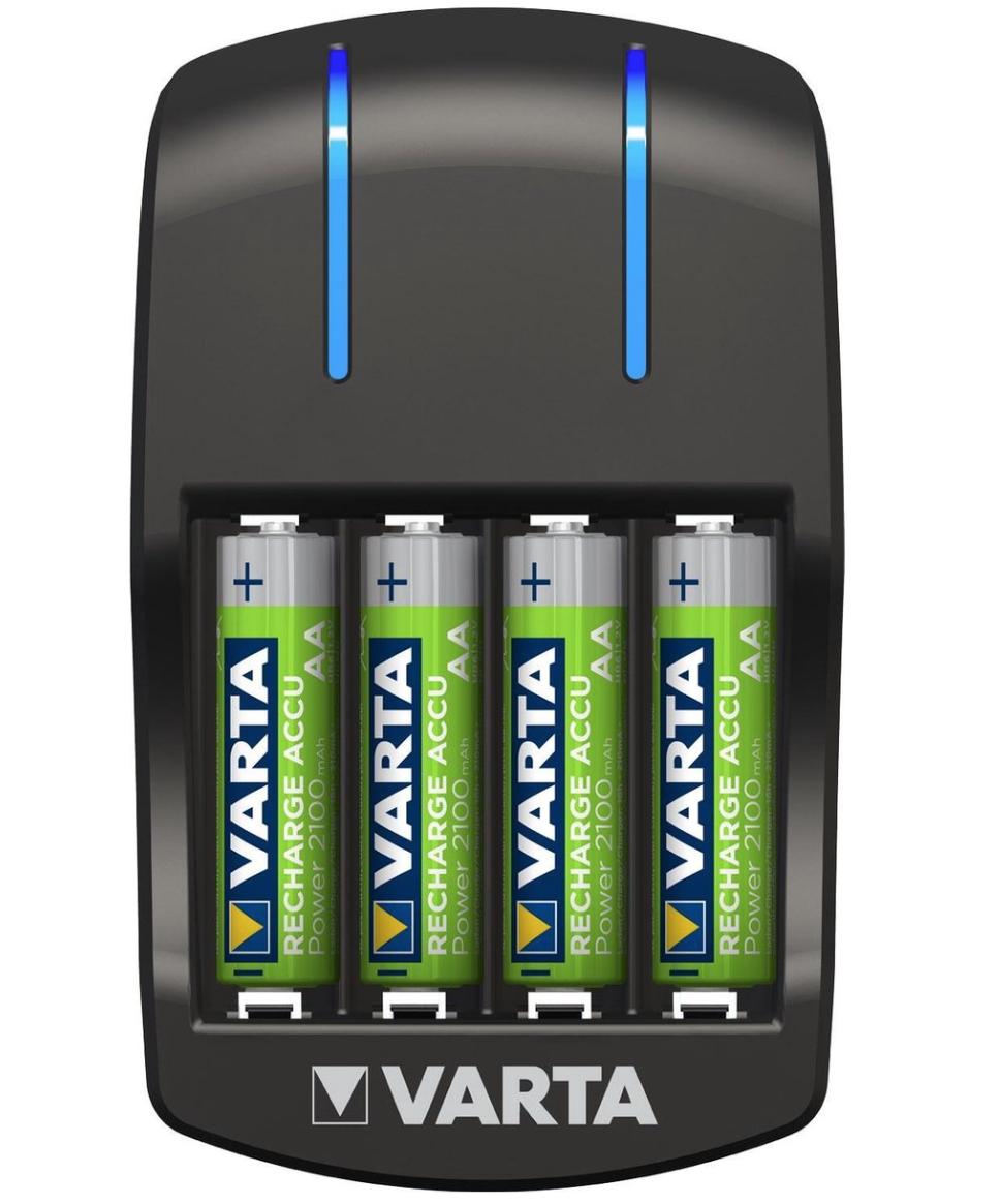 Batterij Lader Batterijlader Zwart Type Netstroom Merk Varta 