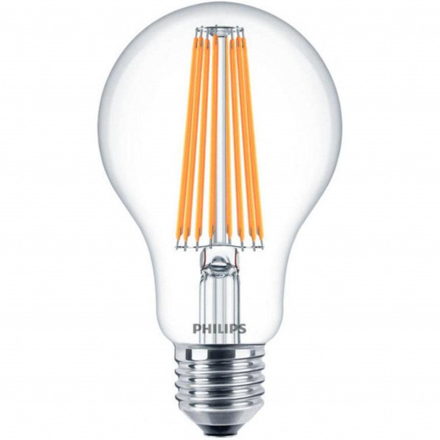 Filament Led Lamp 1500 Lumen Philips Lamptype E27 Led