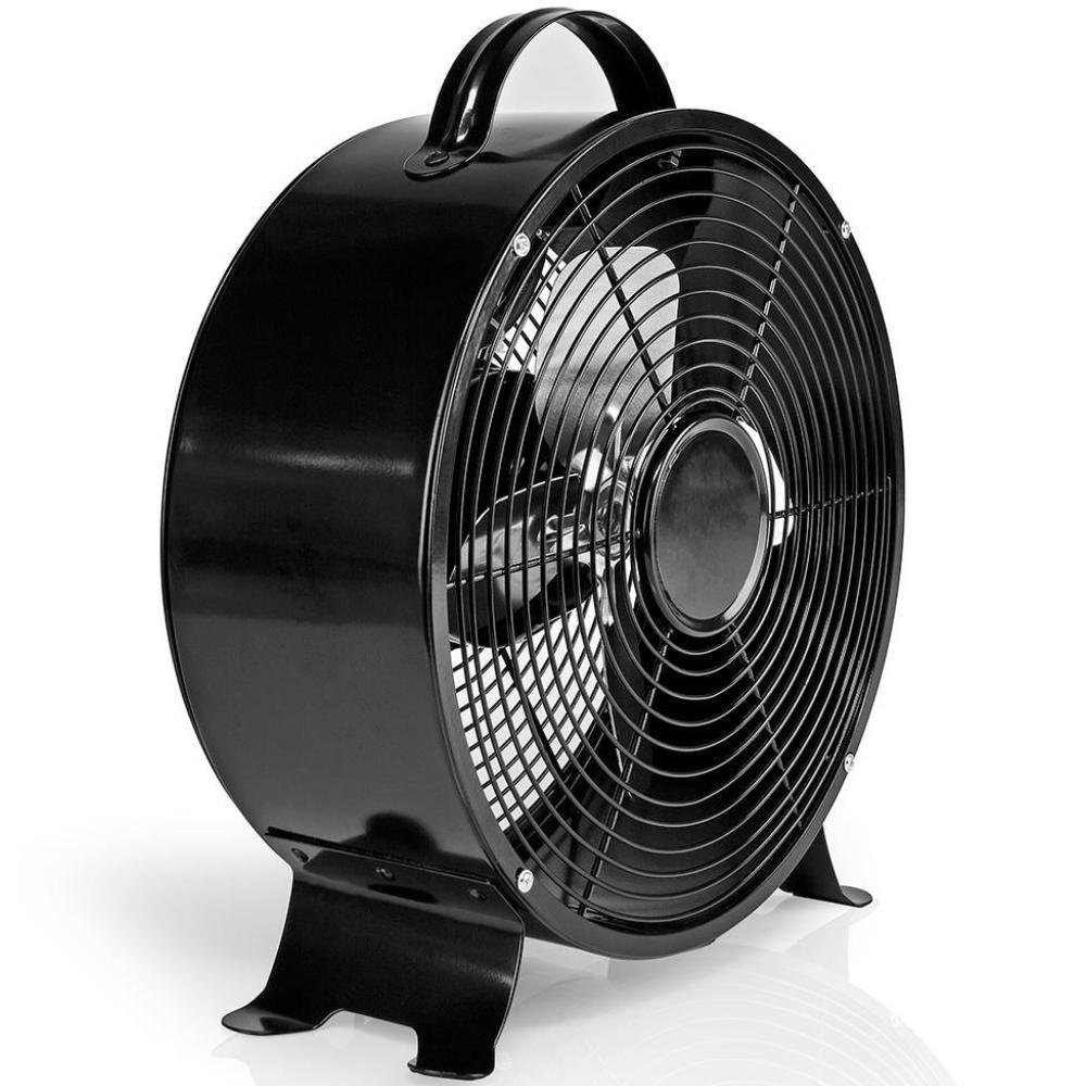 Ventilador de Pie 40cm BASTILIPO COÍN BLACK LED 852 Negro 50 W