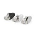 Cat 6a FTP / 10 stuks doorsteek RJ45