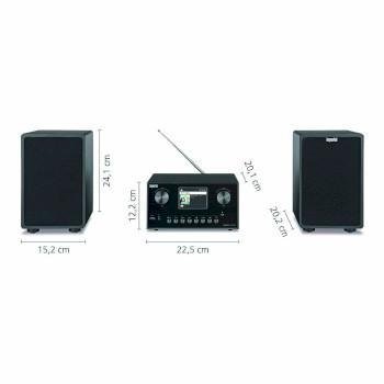 DABMAN i310 CD Hybride micro Hifi Systeem DAB+ / FM / Internet ...