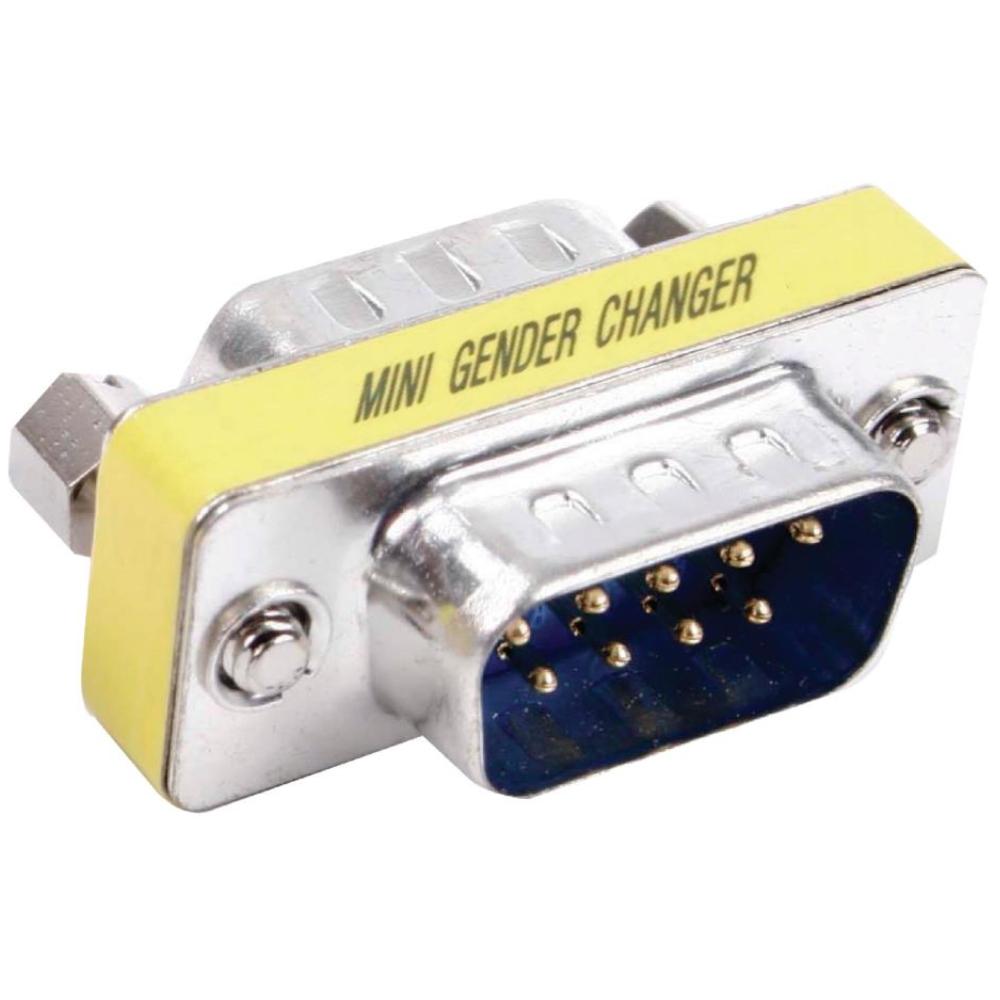 Gender Changer Gender Changer 9 polig Male naar 9 polig Male.